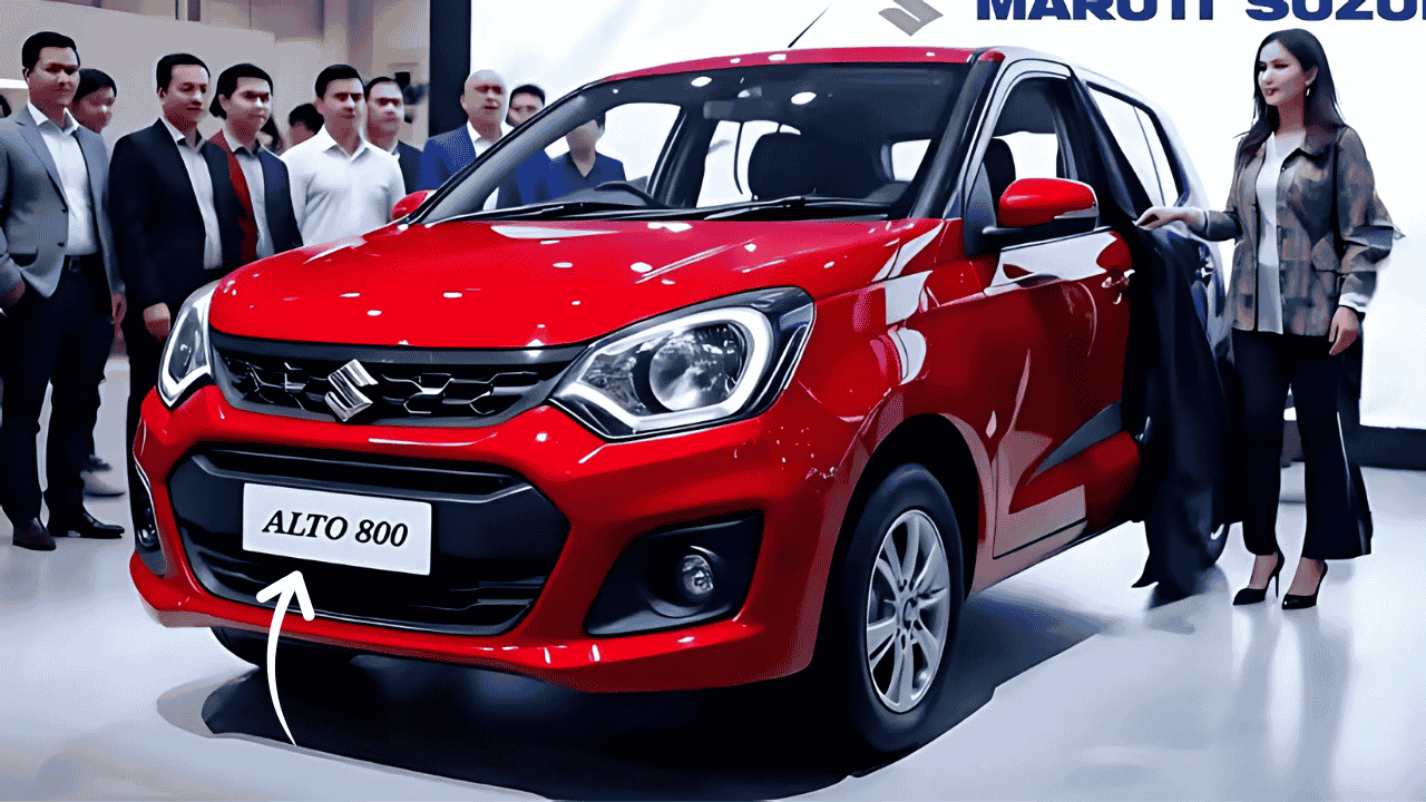 Maruti Alto 800 Comes with New Design and sandar features at low cost