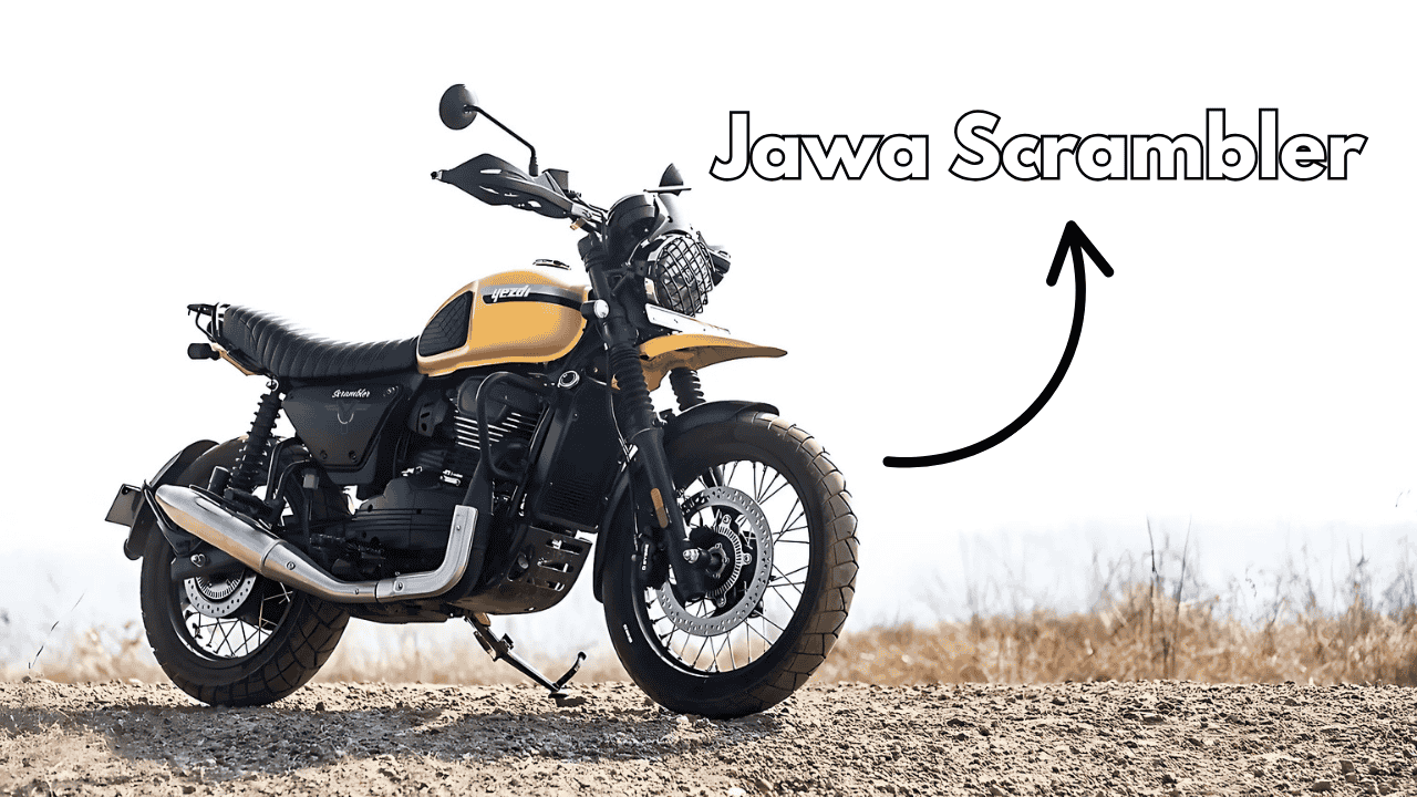 Off-Road Ready Jawa Scrambler 2025 Spotted with Rugged Setup
